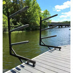Chesapeake Kayak Storage Dock Rack – Portabarche a 4 Livelli Regolabile per Pontile
