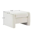 Pouf letto e soggiorno oversize in velluto ciniglia