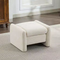 Pouf letto e soggiorno oversize in velluto ciniglia
