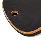 Tappetino antifatica in legno oscillante per equilibrio – Accessorio da scrivania per lavorare in piedi