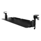 KT4 Clamp-On Under-Desk Slide-Out Ergonomic Keyboard Tray – Black