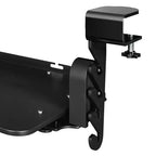 Vassoio ergonomico estraibile da tastiera sotto la scrivania KT4 con morsetto – Nero