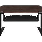 Vassoio ergonomico estraibile da tastiera sotto la scrivania KT4 con morsetto – Nero