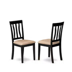 Sedia da pranzo artistica in legno massello – Stile antico con seduta in legno