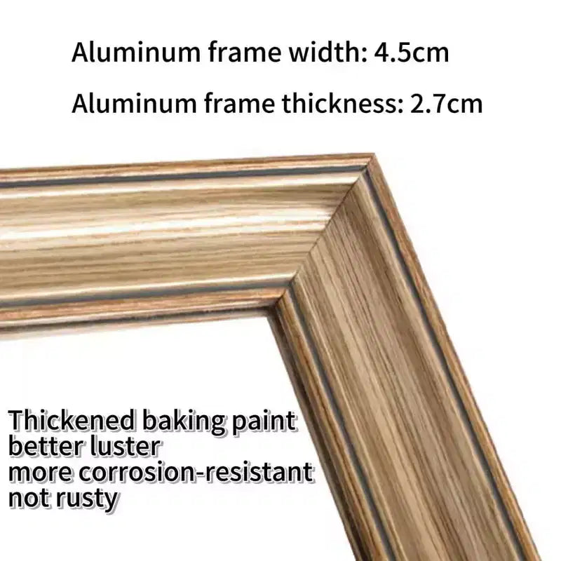 32x70 Full Body Floor Mirror: Elegant Frame, Durable Structure - Perfect for Bedrooms, Stores, Salons
