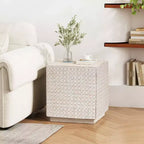 Modern Cube Edge Tables Are Suitable For Outdoor / Indoor Use