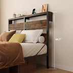 Struttura letto per materasso di circa 97 × 191 cm con luci LED, stazione di ricarica e testiera alta