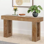 Tavolo Consolle Rustico in Legno Stile Country da 160,0 cm – Tavolo d'Ingresso/Accento