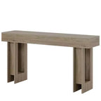 Tavolo Consolle Rustico in Legno Stile Country da 160,0 cm – Tavolo d'Ingresso/Accento