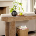 Tavolo Consolle Rustico in Legno Stile Country da 160,0 cm – Tavolo d'Ingresso/Accento