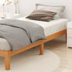 Giroletto in Legno Senza Molle con Robuste Doghe – Design Minimalista, Facile da Montare