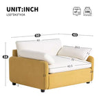 Poltrona singola in ciniglia oversize con seduta profonda e cuscini decorativi