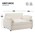 Poltrona singola in ciniglia oversize con seduta profonda e cuscini decorativi